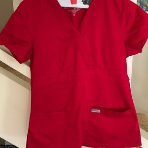 Red scrubs by by Greys Anatomy